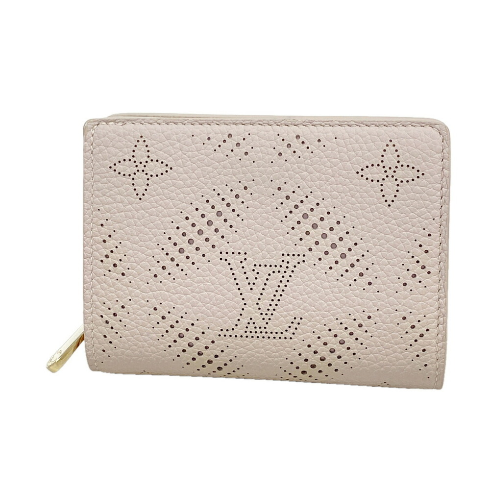 Louis Vuitton Mahina Portefeuille Wallet M13470 Bloom Grey Women's